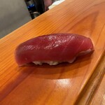 鮨竹 - 赤身(しみづさんのエッセンスが)