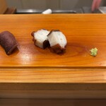 鮨竹 - 蛸(頭が美味)