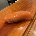 鮨竹 - 鱒？トキシラズ？(聞き漏らし泣)