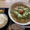 大市 - オリジナル性の強いとんこつラーメンに仕上がっています。刻みチャーシューがスープの下に沈んでいます。