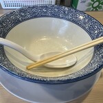 めんや 安寿 - 完食しました！
