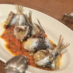 トラットリアチッチョ - 鰯のベッカフイーコ