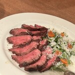 トラットリアチッチョ - 牛ハラミのステーキ