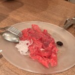 トラットリアチッチョ - 桜肉のカルパッチョ