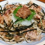 長盛庵 - 特製梅おろし蕎麦