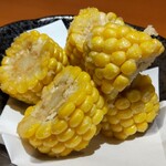 長盛庵 - とうもろこしの唐揚げ