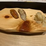 最魚の晩餐～寿司と牡蠣と日本酒の裏切り～ - 