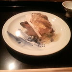 Sottaku Tsukamoto - 蒸しアワビと焼き松茸のユズジュレがけ　