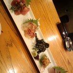 刺身のオススメを盛って貰いました♪