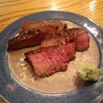 原始焼・二代目・魚々子 - お肉もあります☆和牛旨すぎっ