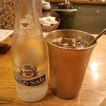 原始焼・二代目・魚々子 - 梅酒ソーダ割♪