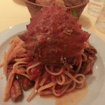 Cuccina Italiana HirraRi - ワタリガニのトマトソースパスタ