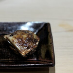 すし宮川 - ウマヅラハギの焼いたやつ