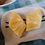 みなと食堂 - 甘～いパイナップル
