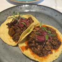 FONDA MEXICANA New York 銀座店 - 牛肉のタコス