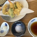 Soba no Mi enishi - 海老と野菜4種の天ぷら