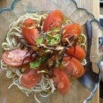 Soba no Mi enishi - 冷製だしトマトそば