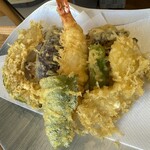 Soba no Mi enishi - 海老と野菜4種の天ぷら