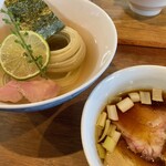 ヨコクラストアハウス - 昆布水つけめん醤油(大)1,240円