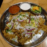 エリックサウス 虎ノ門ヒルズ店 - チキンビリヤニ（ Lサイズ）