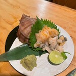 地酒と貝料理 海鮮浜焼き 浜や - つぶ貝