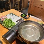 地酒と貝料理 海鮮浜焼き 浜や - 水蛸のしゃぶしゃぶ