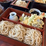 寿々女庵 - 天せいろ