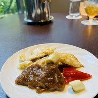 中国料理 四川 - 牛肉とマコモダケの山椒青唐辛子炒め