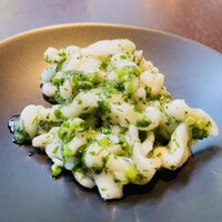 中国料理 四川 - とにかく美味しい！　アオリイカの青じそ炒め