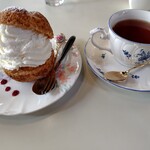 Coffee&Lunch つるや - シュークリーム