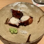 浅草壽司清 - 藤本純一さんのタコ