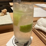 浅草壽司清 - レモンサワー
