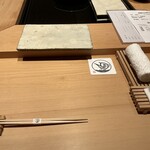 浅草壽司清 - カウンターセット