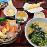 十兵衛うどん えびの店 - 海鮮丼セット