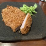 とんかつ ますいや - 特選ヘレカツ（160g）。