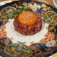 焼肉みゆき苑 - レアステーキユッケ