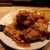 まんぼう - 料理写真:唐揚げ（ハーフ）アップ。ハーフでこの迫力