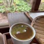 麦家 - 最後は蕎麦湯