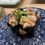 寿司本家 - お代わり赤貝ヒモ