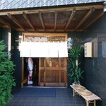 小野木 - 裏手の座敷入口