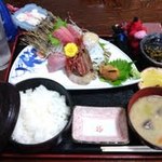 海鮮料理の店　岩沢 - 特上刺身定食1550円なり～