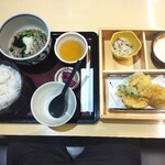 とろ麦 - 料理写真:松花堂鶏天御膳そば付き1,727円