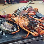 ししくい - あわび、伊勢えび