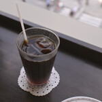Cafeきょうぶんかん - 【コットンケーキセット＠税込1,030円】アイスコーヒー