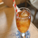 Buvette - 季節のアイスティー(マンゴー)＠税込810円