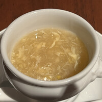 花閒 - ふかひれ入りコーンスープ