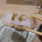 とんかつ成蔵 - バラかつ+柚子胡椒