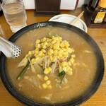 呑みめしや いっぷく - みそコーンラーメン