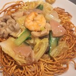 上海飯店 - 八宝焼きそば　良く焼き