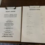 コポリドーナツ - ドリンクメニュンとコーシー豆のメニュン(・∀・)